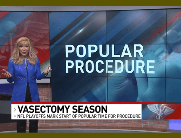 Local 12: Rise in Vasectomies before NFL Playoff Games